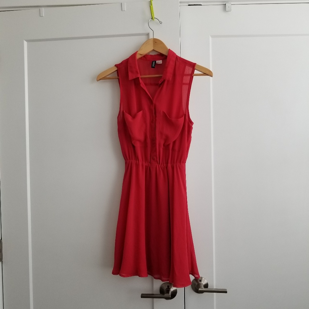 Red dress